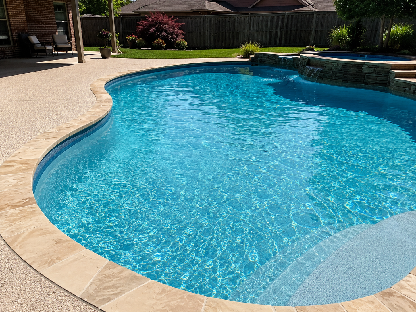 Weekly Pool Service before